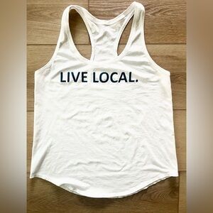 lululemon Love Tank White, size 8